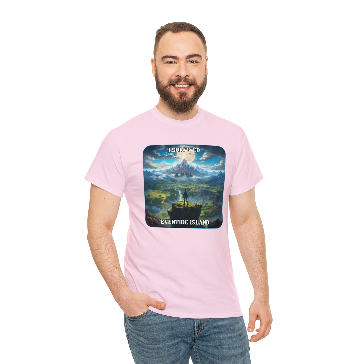 Goated Goods - Link - I Survived Eventide Island  - Unisex T-shirt