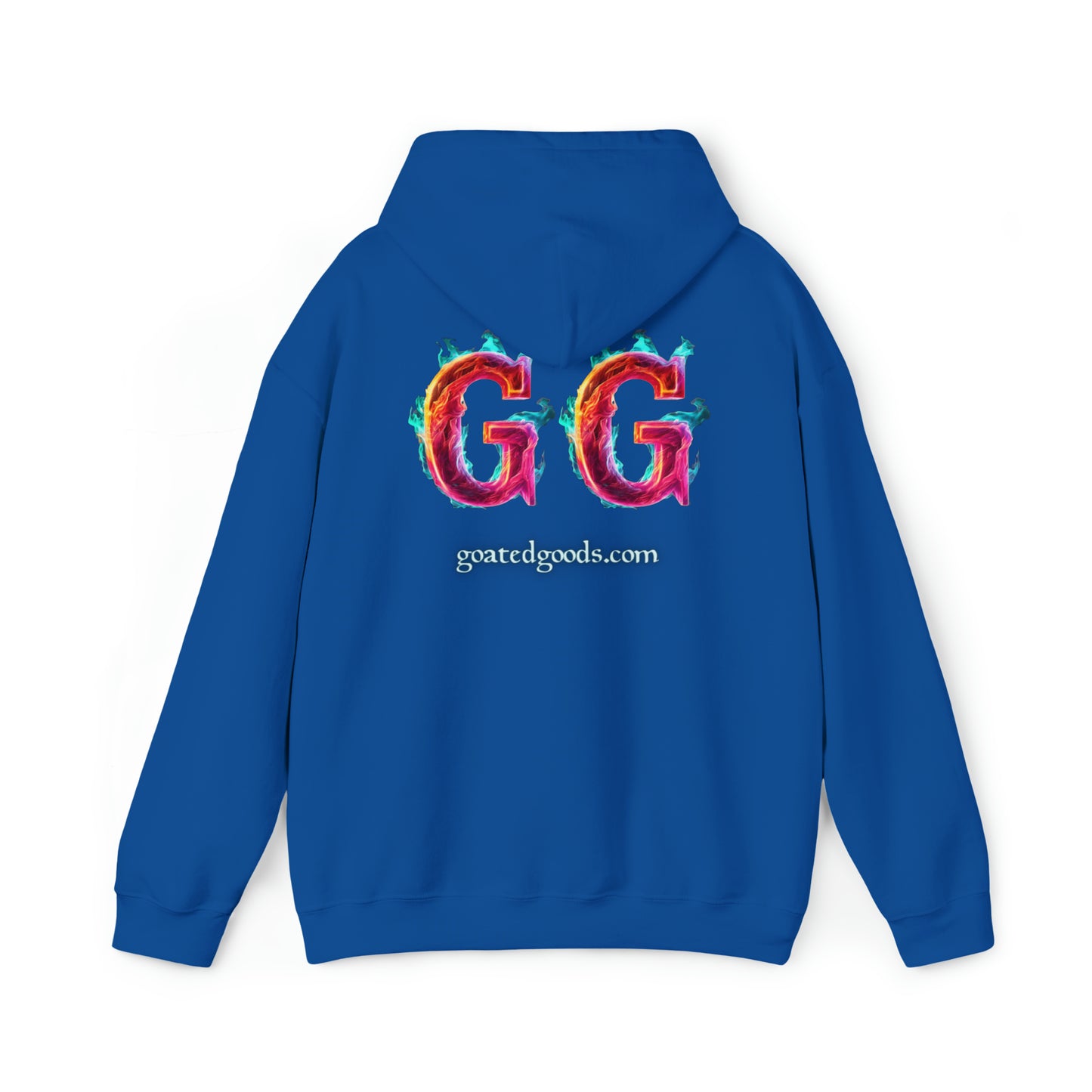 Goated Goods - Fall Guys - Gravity Never heard of her - Unisex Hoodie - Royal - S