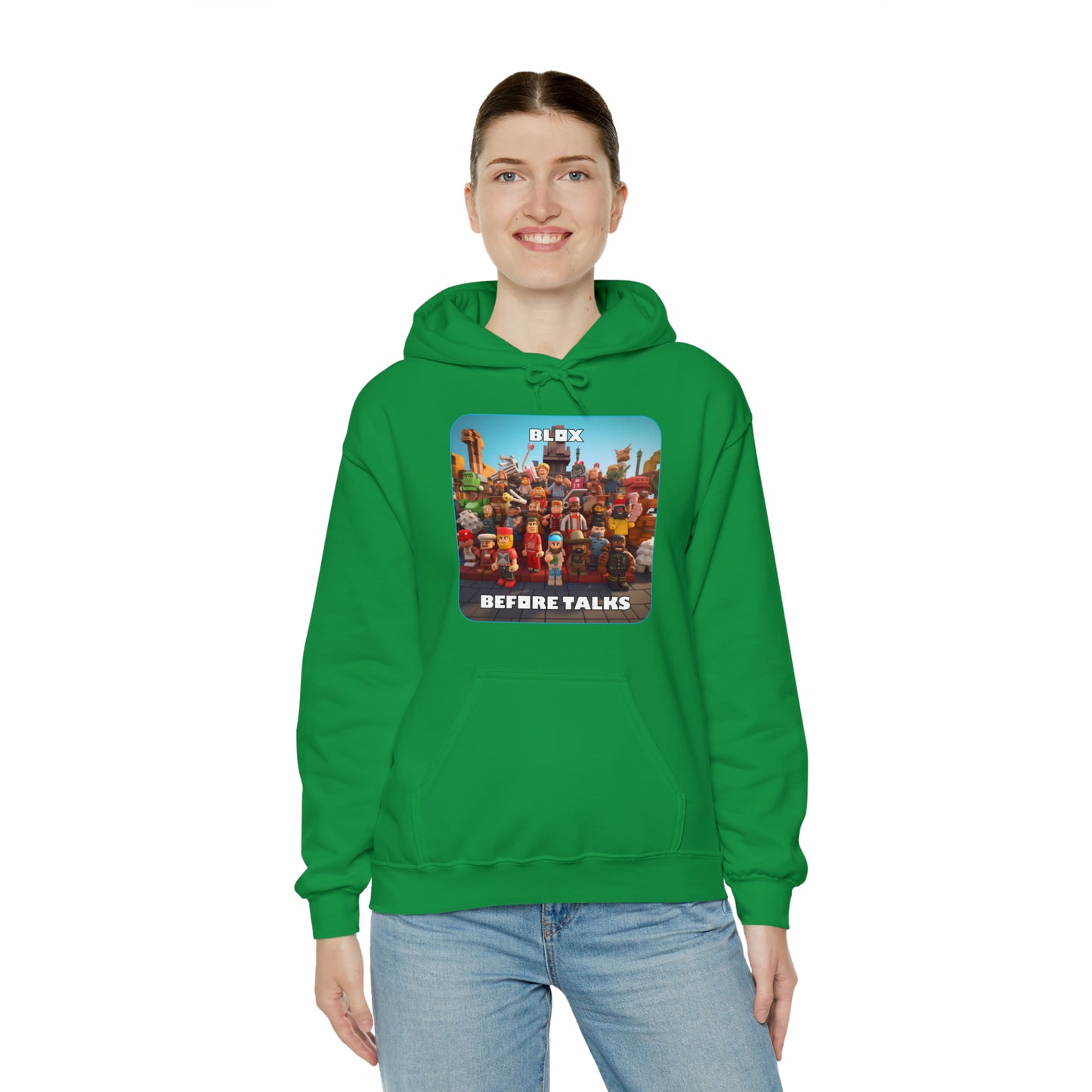 Goated Goods - Roblox - Blox Before Talks  - Unisex Hoodie