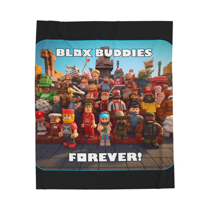 Goated Goods - Roblox - Blox Buddies Forever!  - Velveteen Plush Blanket