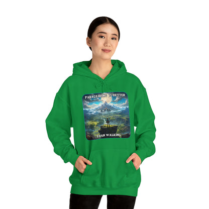 Goated Goods - Link - Paragliding is better than Walking  - Unisex Hoodie