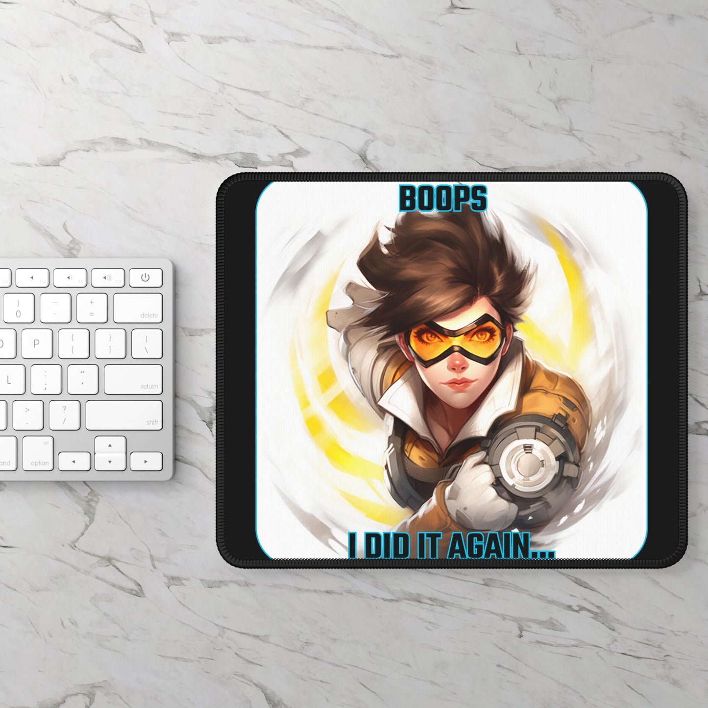 Goated Goods - Overwatch - Boops! I did it again  - Mouse Pad