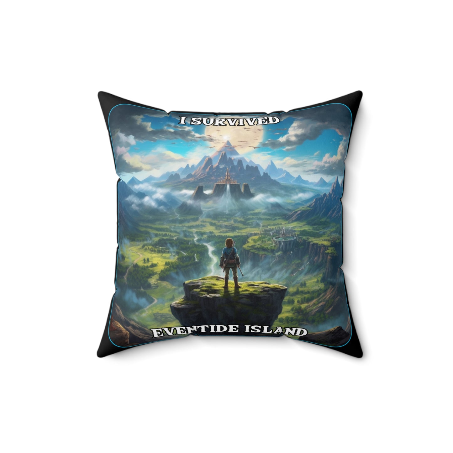 Goated Goods - Link - I Survived Eventide Island  - Square Pillow