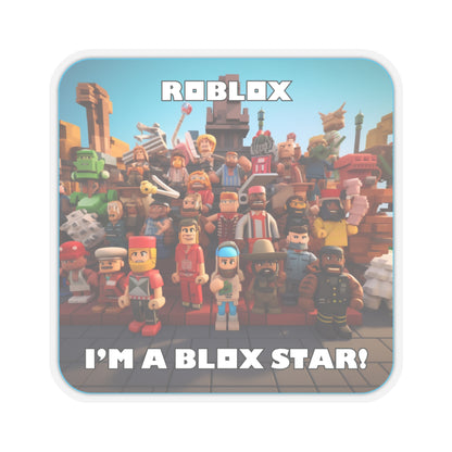 Goated Goods - Roblox - I'm a Blox Star  - Kiss-Cut Transparent Sticker