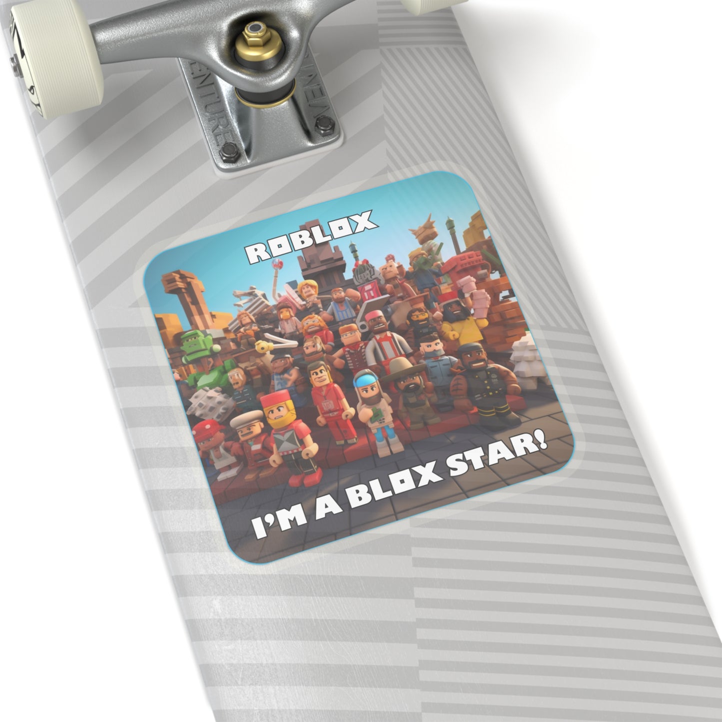 Goated Goods - Roblox - I'm a Blox Star  - Kiss-Cut Transparent Sticker