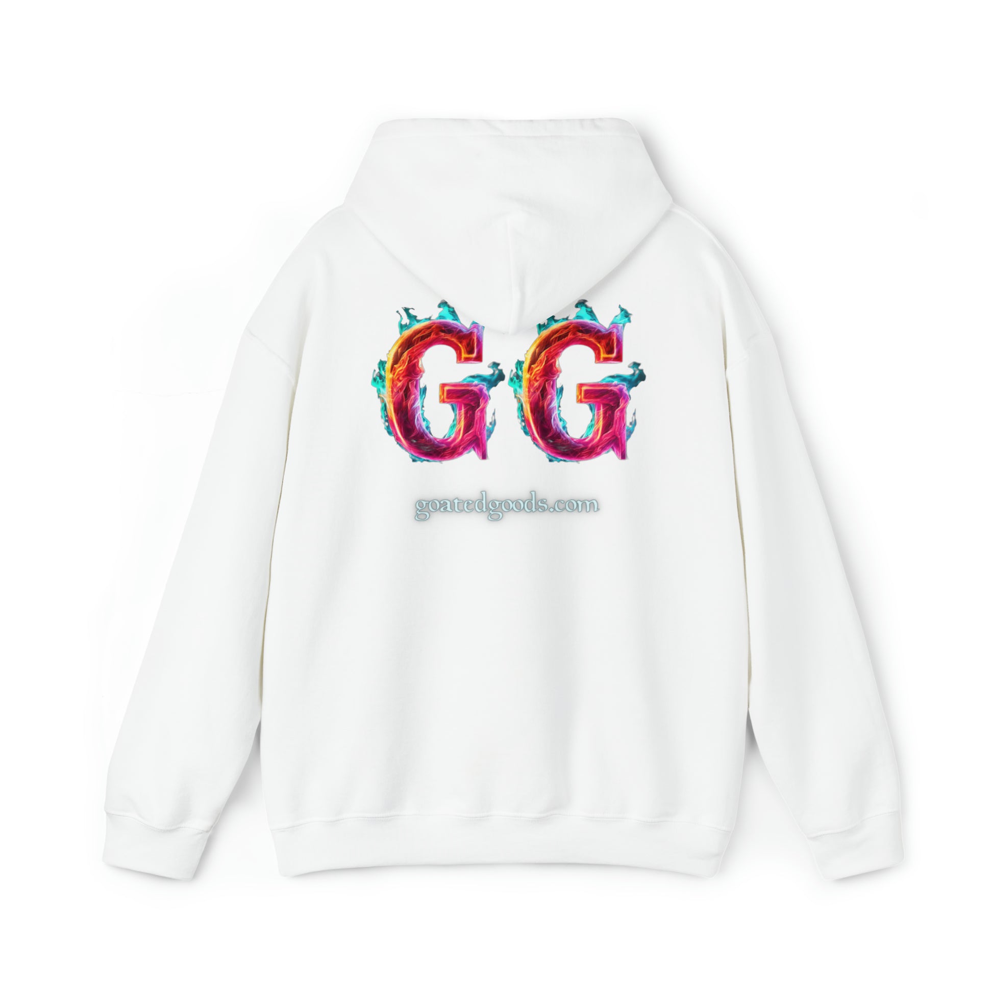 Goated Goods - Fall Guys - Gravity Never heard of her - Unisex Hoodie - White - S