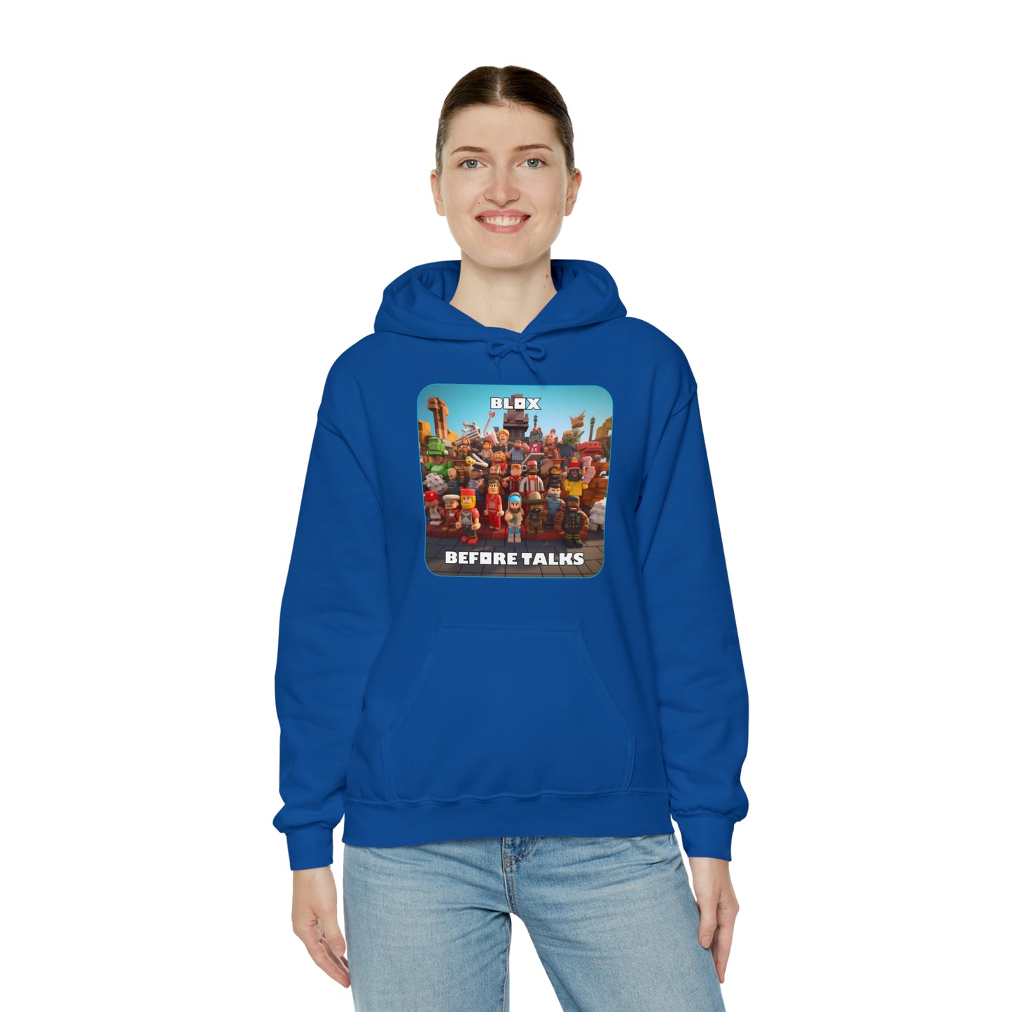 Goated Goods - Roblox - Blox Before Talks  - Unisex Hoodie