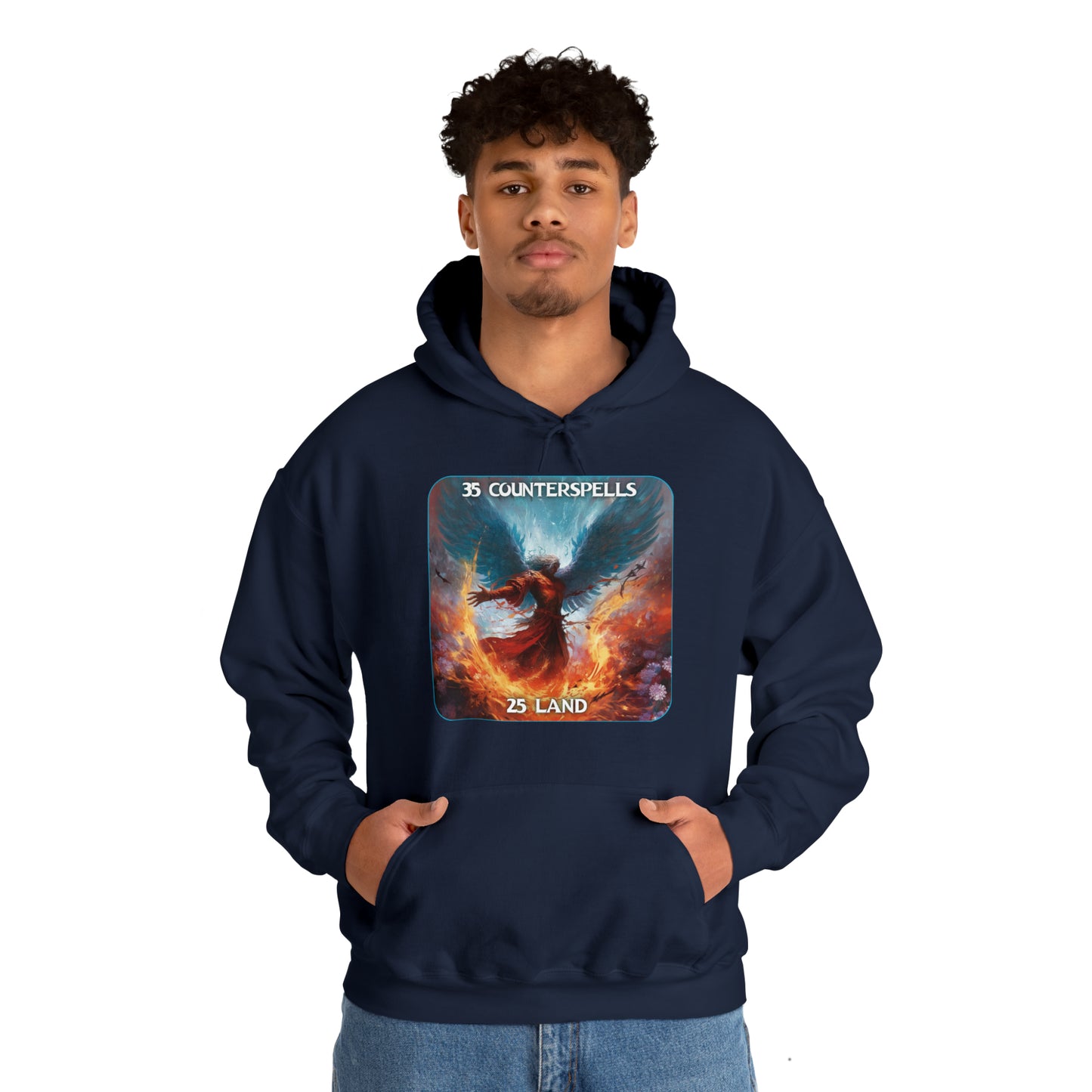 Goated Goods - Magic The Gathering - 35 Counterspells 25 land  - Unisex Hoodie