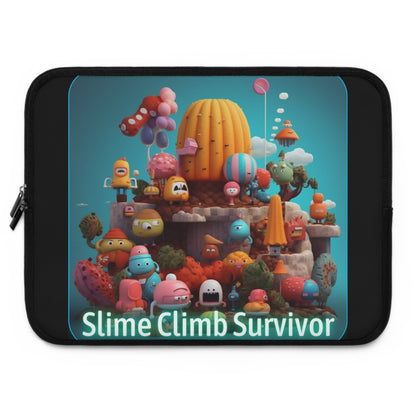 Goated Goods - Fall Guys - Slime Climb Survivor - Laptop Sleeve - Black - 15"