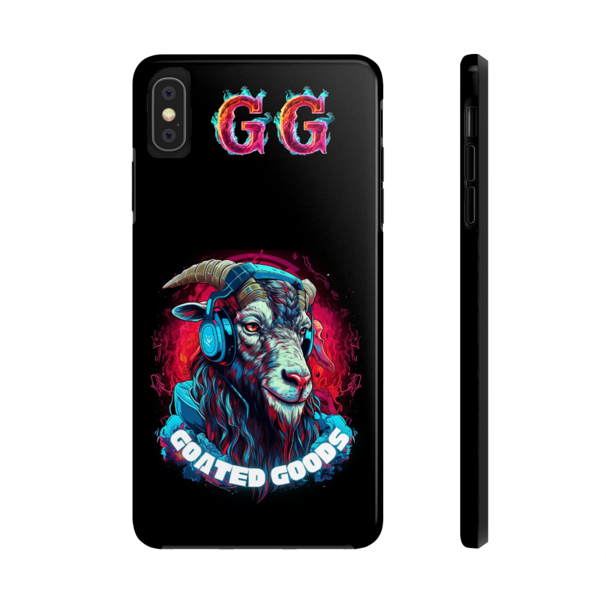 Goated Goods - iPhone Tough Phone Case - Durable - iPhone XS MAX -