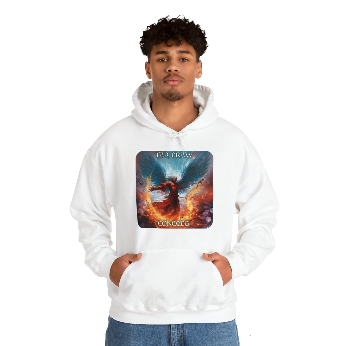 Goated Goods - Magic The Gathering - Tap, Draw, Concede  - Unisex Hoodie