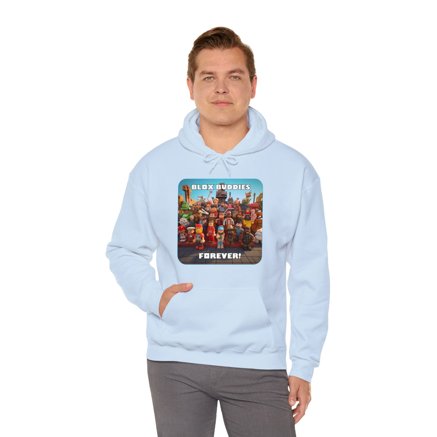 Goated Goods - Roblox - Blox Buddies Forever!  - Unisex Hoodie