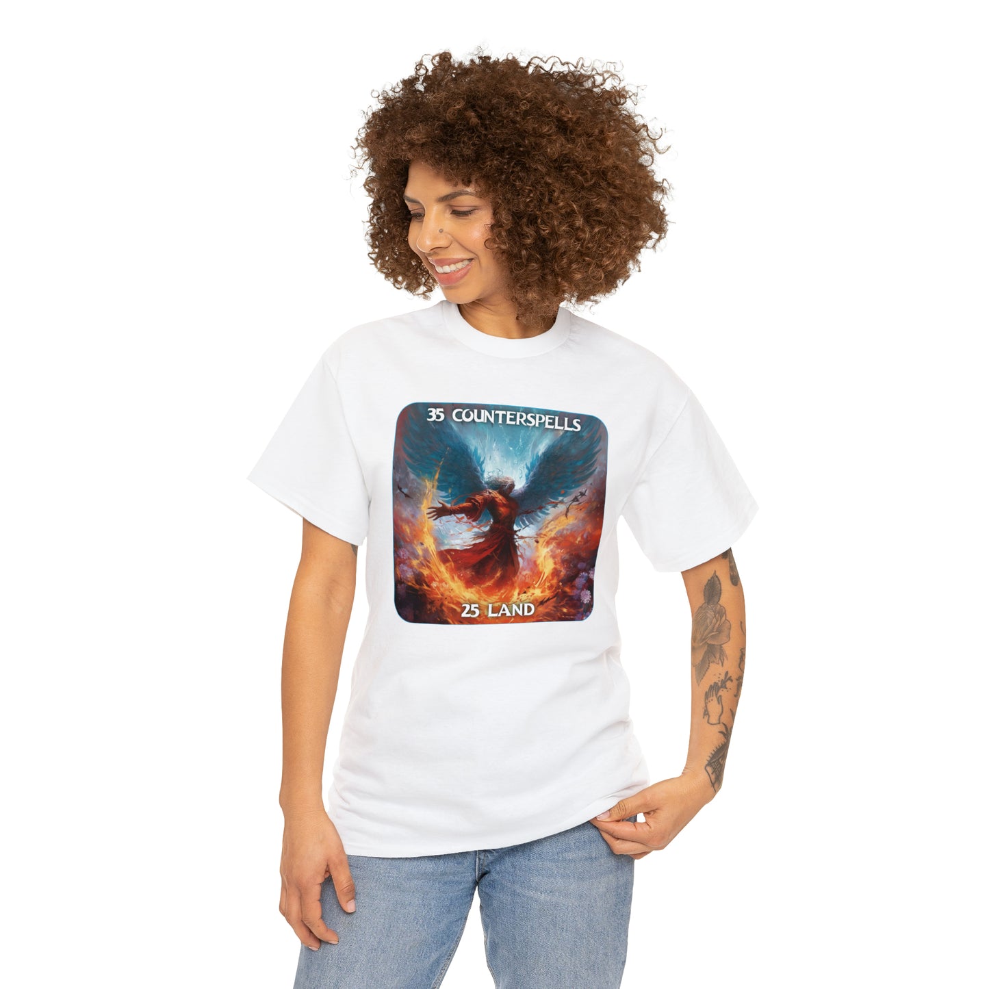 Goated Goods - Magic The Gathering - 35 Counterspells 25 land  - Unisex T-shirt