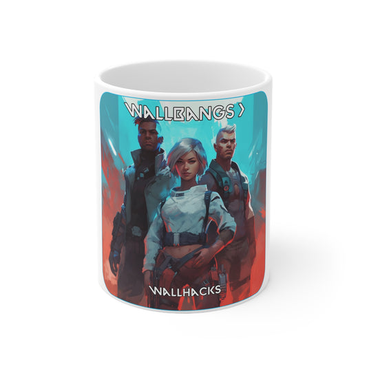 Goated Goods - Valorant - Wallbangs  Wallhacks  - Coffee Mug