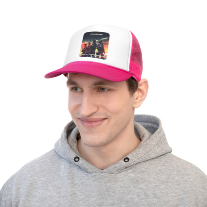 Goated Goods - Rainbow Siege - Wallbangs are my love language  - Trucker Hat