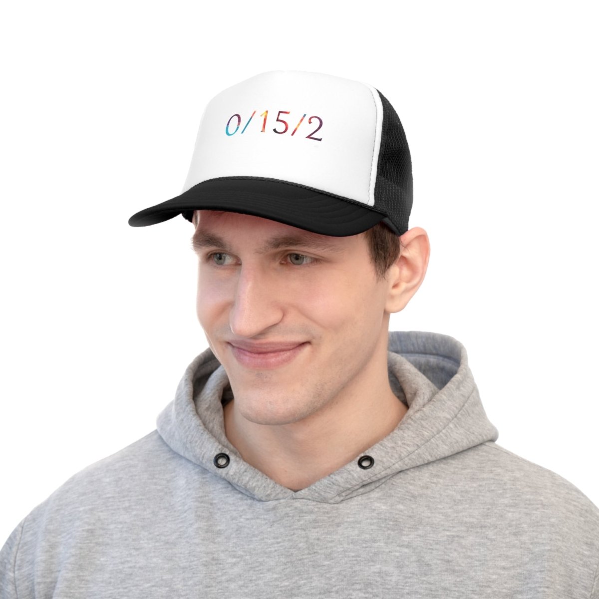 Goated Goods - All Gamers - 0-15-2 Hard Inting, Big Feeder - Trucker Hat - Black - One size