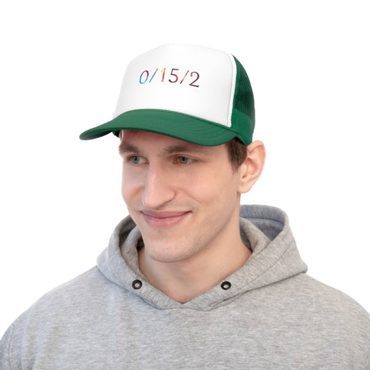 Goated Goods - All Gamers - 0-15-2 Hard Inting, Big Feeder - Trucker Hat - Green - One size