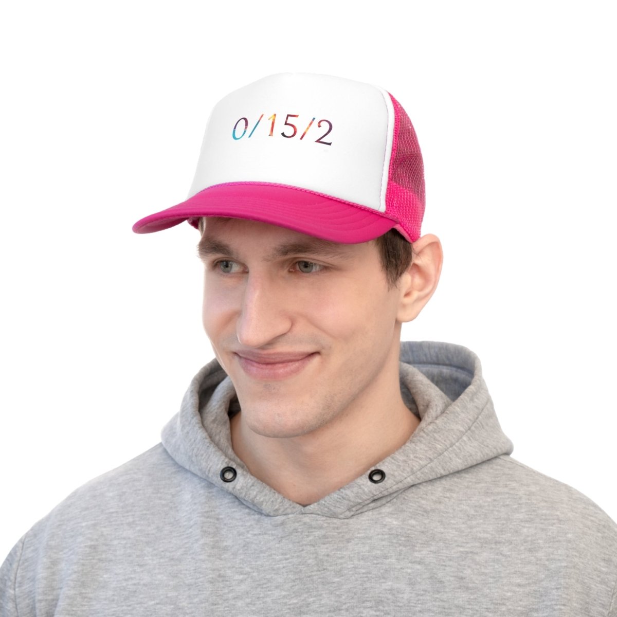 Goated Goods - All Gamers - 0-15-2 Hard Inting, Big Feeder - Trucker Hat - Pink - One size