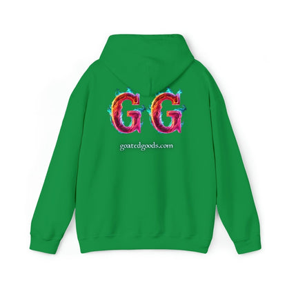 Goated Goods - All Gamers - 0-15-2 Hard Inting, Big Feeder - Unisex Hoodie - Irish Green - S