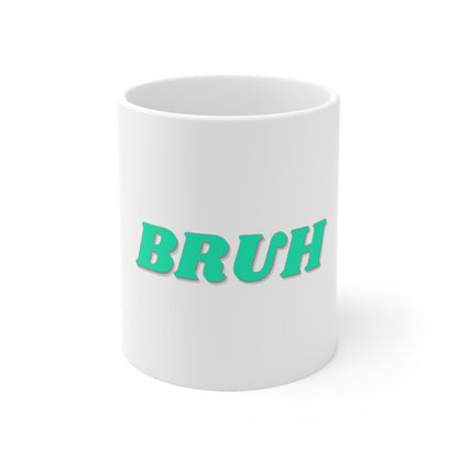 Goated Goods - All Gamers - Bruh - Coffee Mug - 11oz -