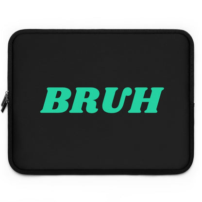 Goated Goods - All Gamers - Bruh - Laptop Sleeve - Black - 15"