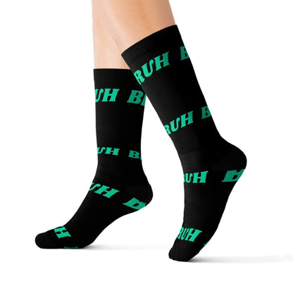 Goated Goods - All Gamers - Bruh - Socks - S -