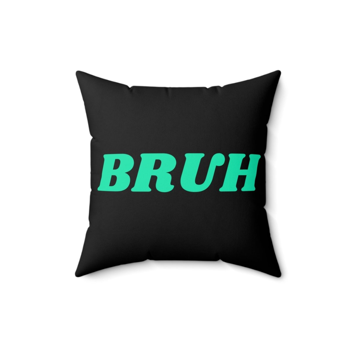 Goated Goods - All Gamers - Bruh - Square Pillow - 16" × 16" -