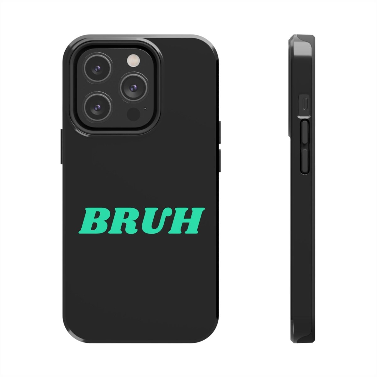 Goated Goods - All Gamers - Bruh - Tough iPhone Case - iPhone 14 Pro -