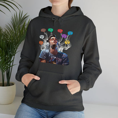 Goated Goods - All Gamers - Copium Enjoyer - Unisex Hoodie - Dark Heather - S