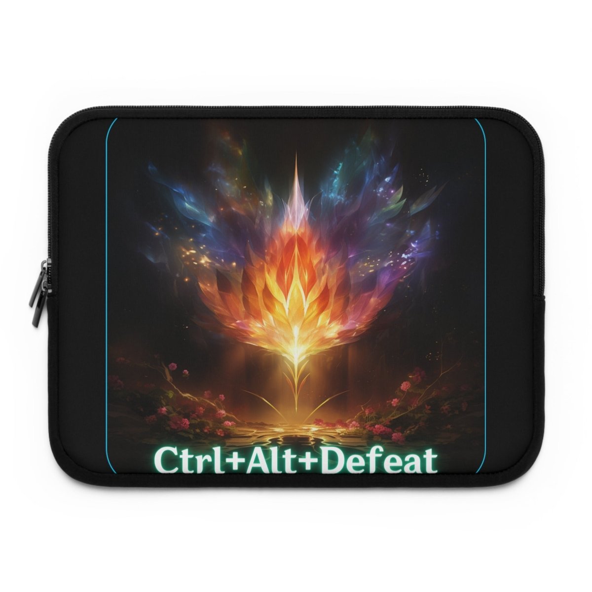 Goated Goods - All Gamers - Ctrl+Alt+Defeat - Laptop Sleeve - Black - 13"