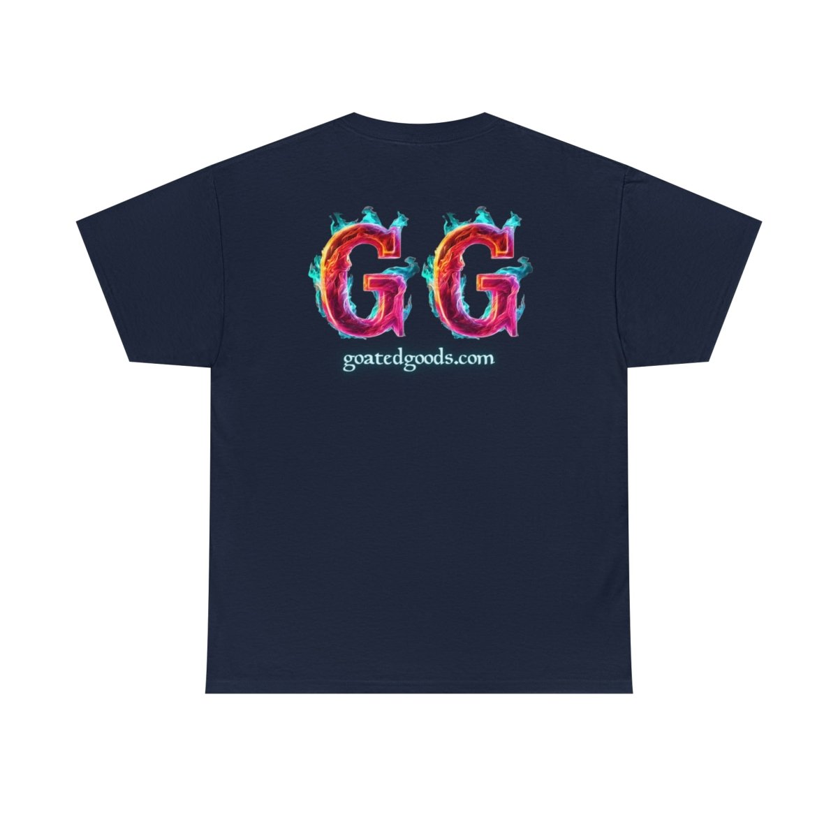 Goated Goods - All Gamers - Ctrl+Alt+Defeat - T-shirt - Navy - S