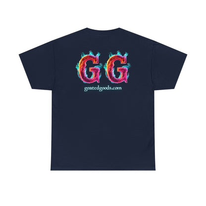 Goated Goods - All Gamers - Ctrl+Alt+Defeat - T-shirt - Navy - S