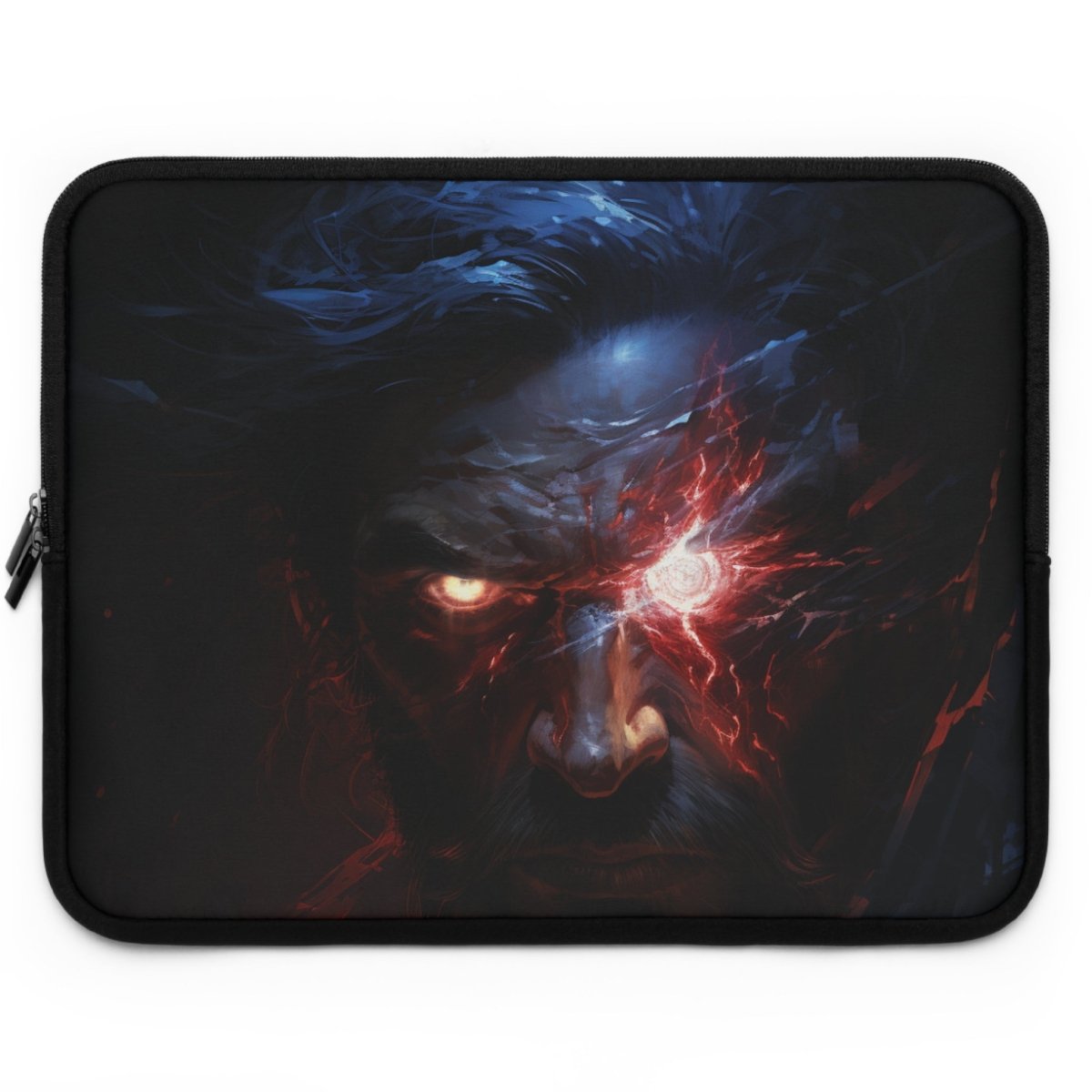 Goated Goods - All Gamers - Cyber GigaChad - Laptop Sleeve - Black - 17"