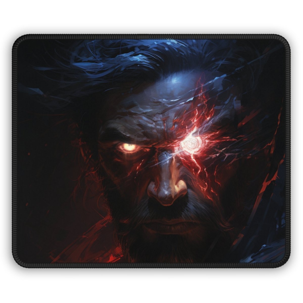 Goated Goods - All Gamers - Cyber GigaChad - Mouse Pad - Rectangle - 9" × 7"