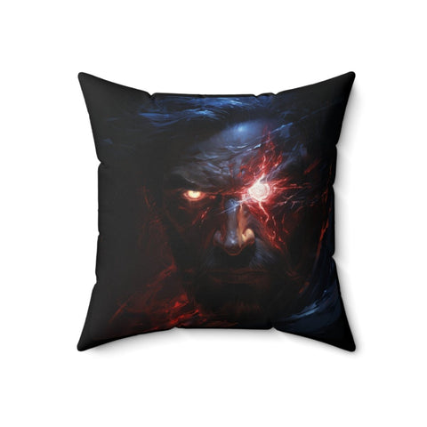 Goated Goods - All Gamers - Cyber GigaChad - Square Pillow - 18