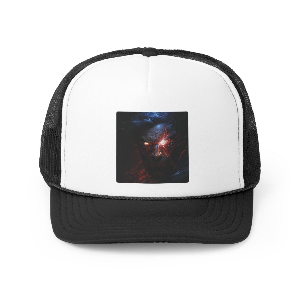 Goated Goods - All Gamers - Cyber GigaChad - Trucker Hat - Black - One size