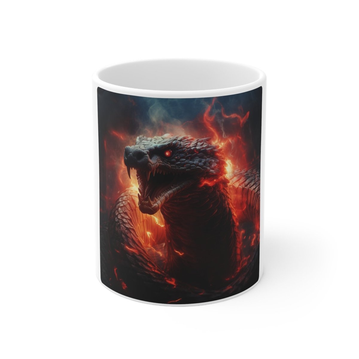 Goated Goods - All Gamers - Dragon Serpent - Coffee Mug - 11oz -