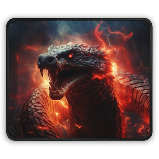 Goated Goods - All Gamers - Dragon Serpent - Mouse Pad - Rectangle - 9" × 7"