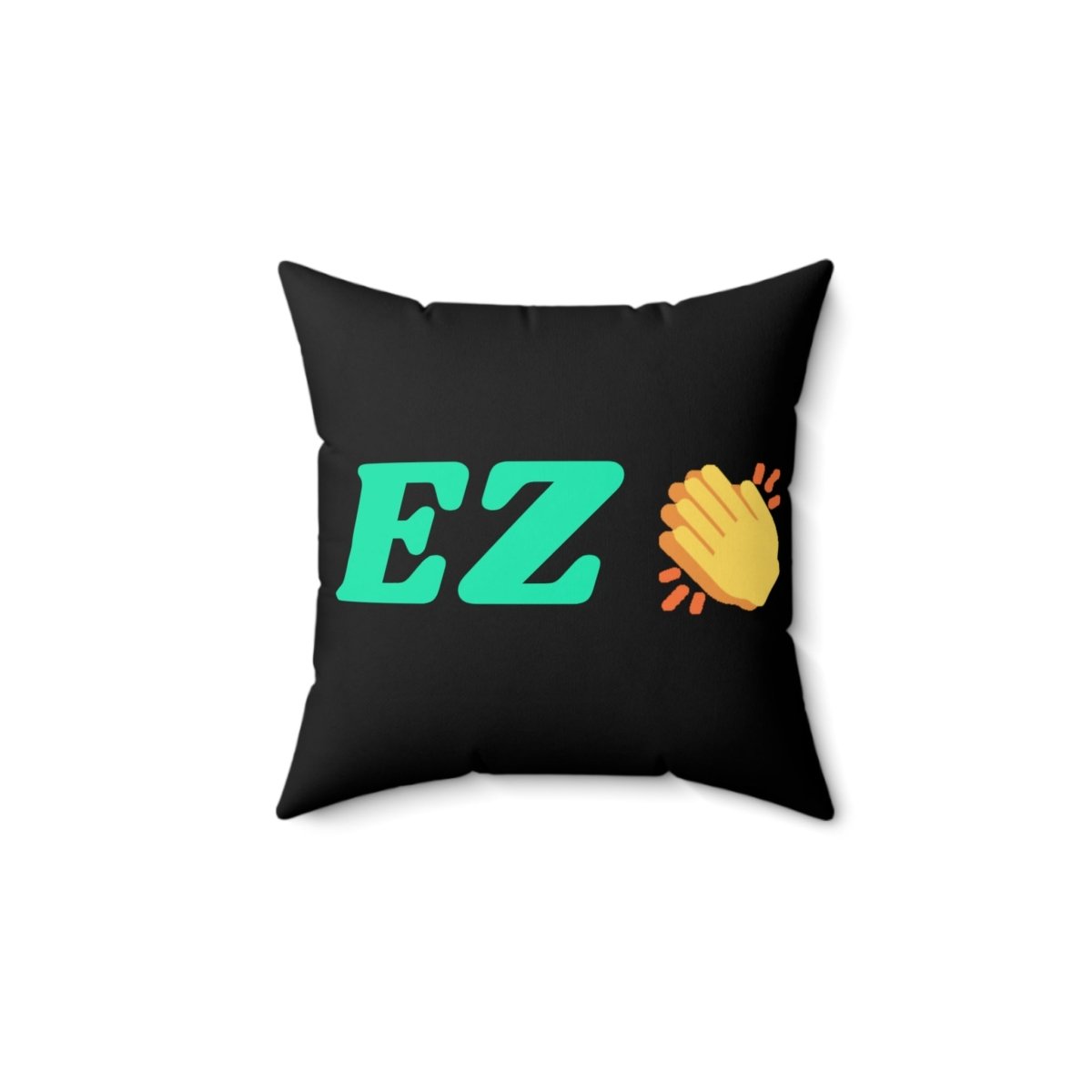 Goated Goods - All Gamers - EZ Clap - Square Pillow - 14" × 14" -