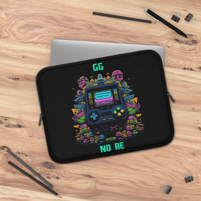 Goated Goods - All Gamers - GG No Re - Laptop Sleeve - Black - 13"