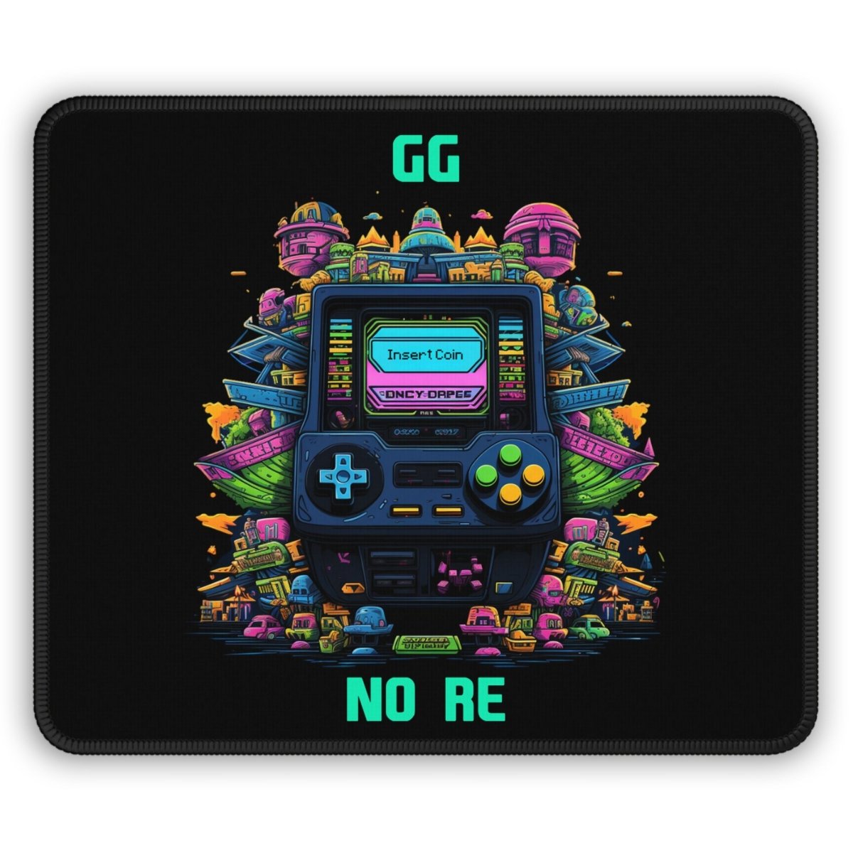 Goated Goods - All Gamers - GG No Re - Mouse Pad - Rectangle - 9" × 7"