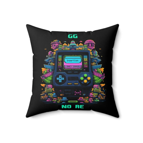 Goated Goods - All Gamers - GG No Re - Square Pillow - 18