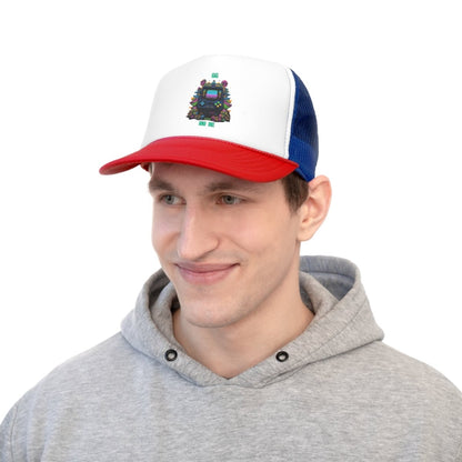 Goated Goods - All Gamers - GG No Re - Trucker Hat - Blue/Red - One size