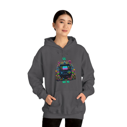 Goated Goods - All Gamers - GG No Re - Unisex Hoodie - Charcoal - S