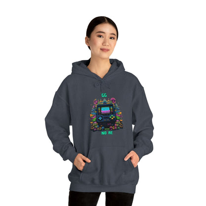 Goated Goods - All Gamers - GG No Re - Unisex Hoodie - Heather Navy - S