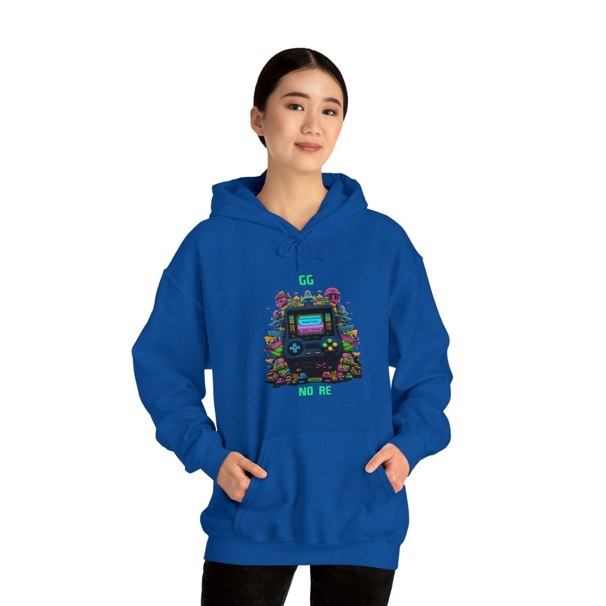 Goated Goods - All Gamers - GG No Re - Unisex Hoodie - Royal - S