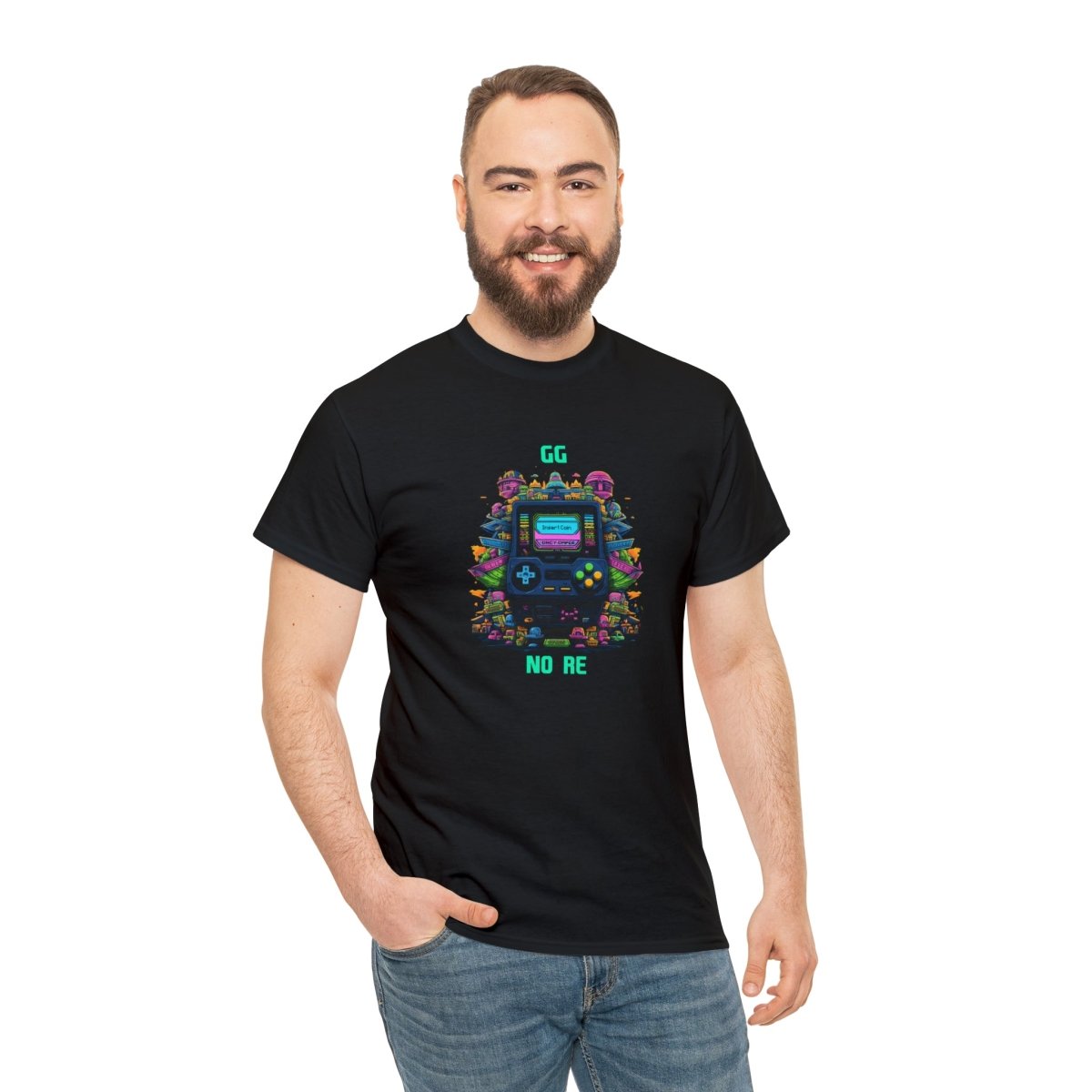 Goated Goods - All Gamers - GG No Re - Unisex T-shirt - Black - S