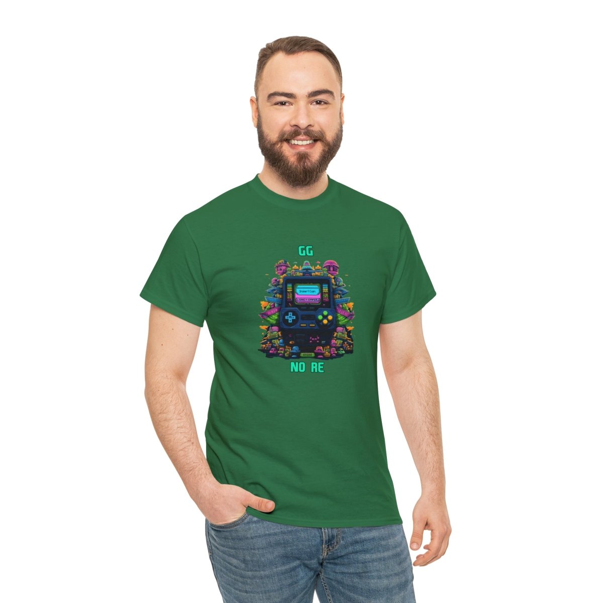 Goated Goods - All Gamers - GG No Re - Unisex T-shirt - Turf Green - S