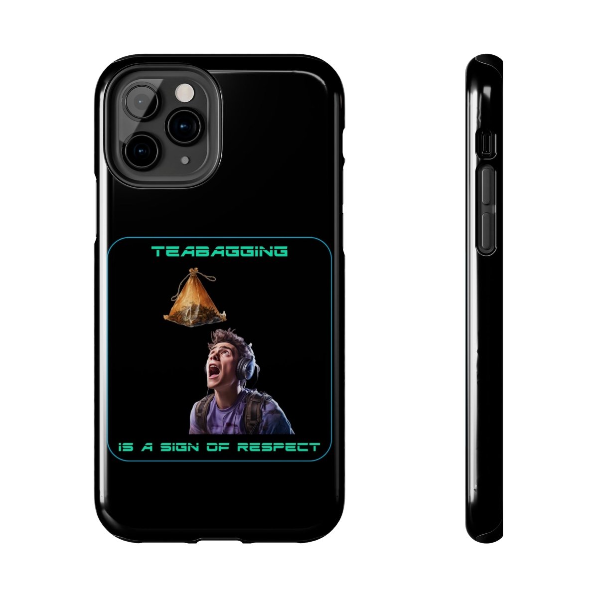 Goated Goods - All Gamers - Teabagging respect - Tough iPhone Case - iPhone 11 Pro -