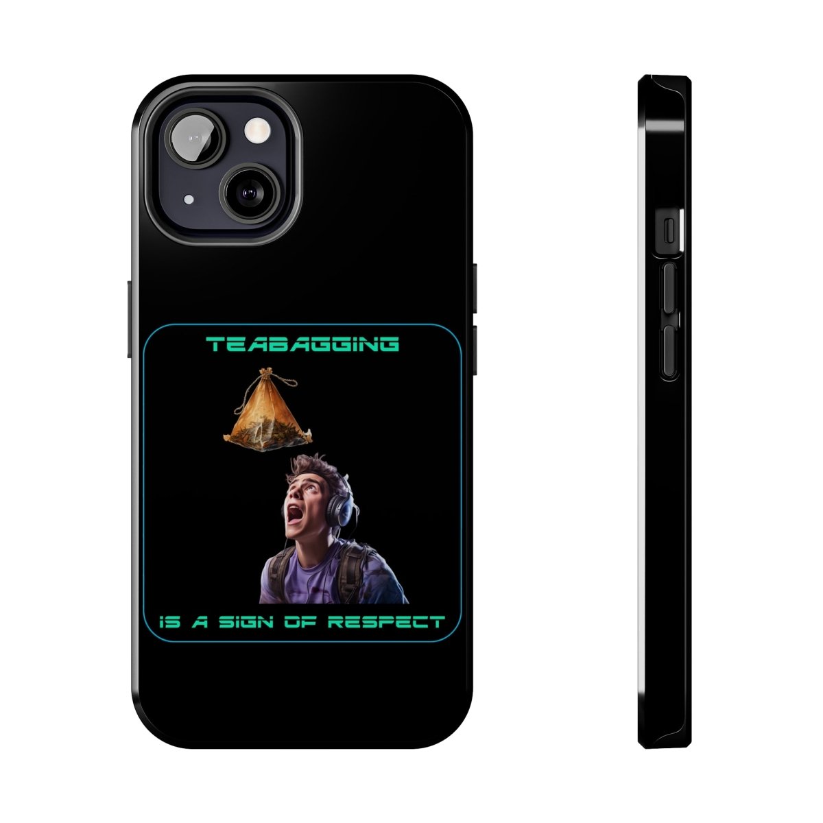 Goated Goods - All Gamers - Teabagging respect - Tough iPhone Case - iPhone 13 -